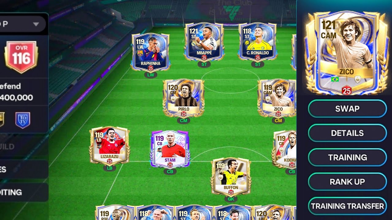 Big update on my team as F2P 😍 | Fc Mobile