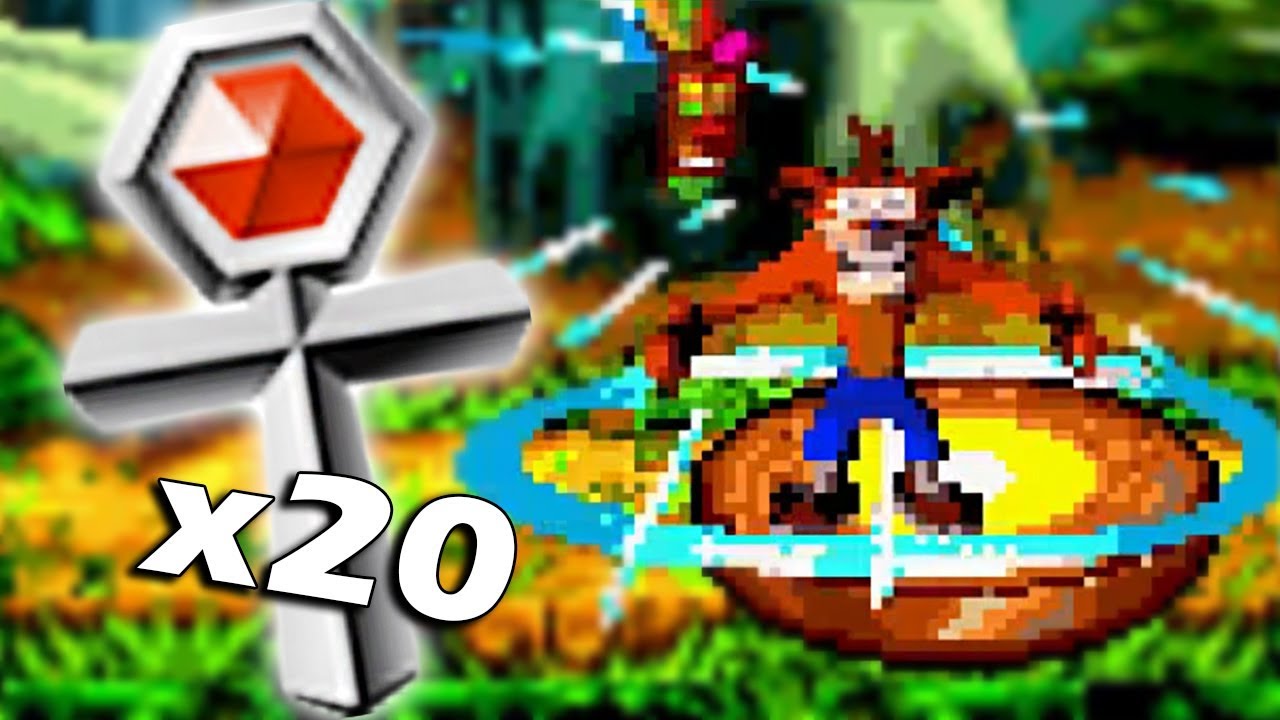 Crash Bandicoot: Огромное приключение — все платиновые реликвии (101% прохождение)