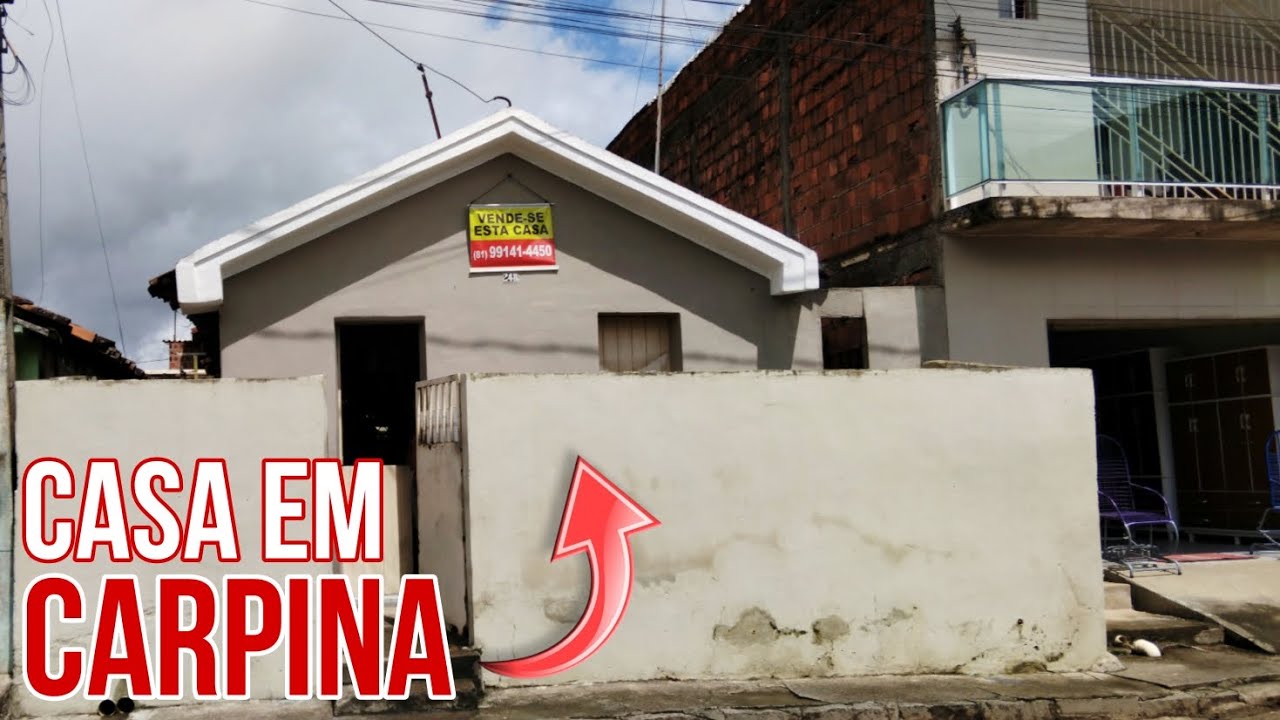 #13 ESSA CASA EM CARPINA FICA PERTO DA FEIRA😱| JR imóveis