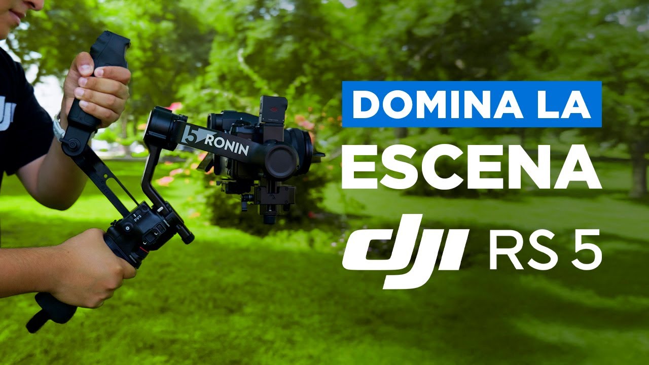 DJI RS 5: El estabilizador que todo creador audiovisual necesita