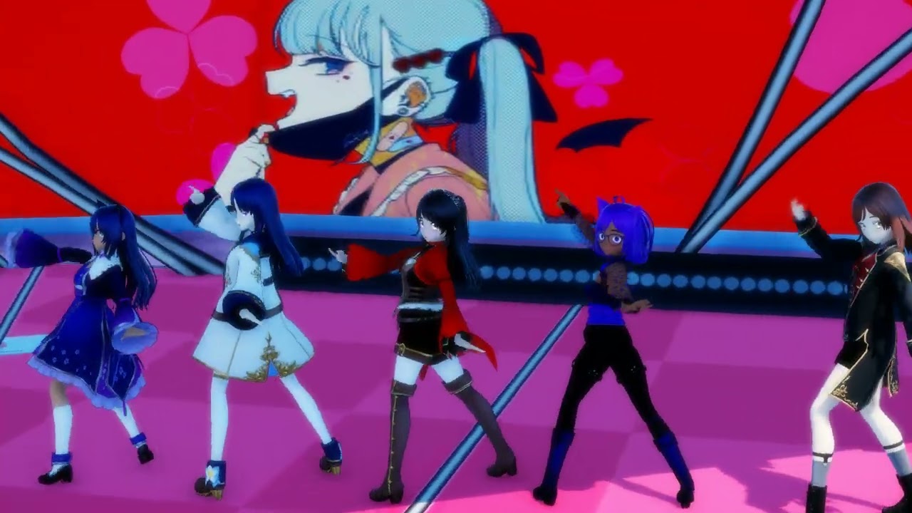 MMD ヴァンパイア (The Vampire - MORE MORE JUMP! ft. Miku Hatsune)