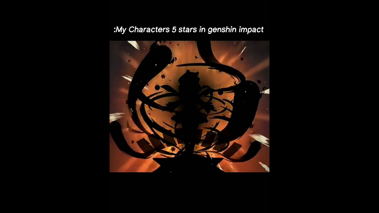 #genshinimpact #edit my Characters 5 stars in genshin impact 🔥