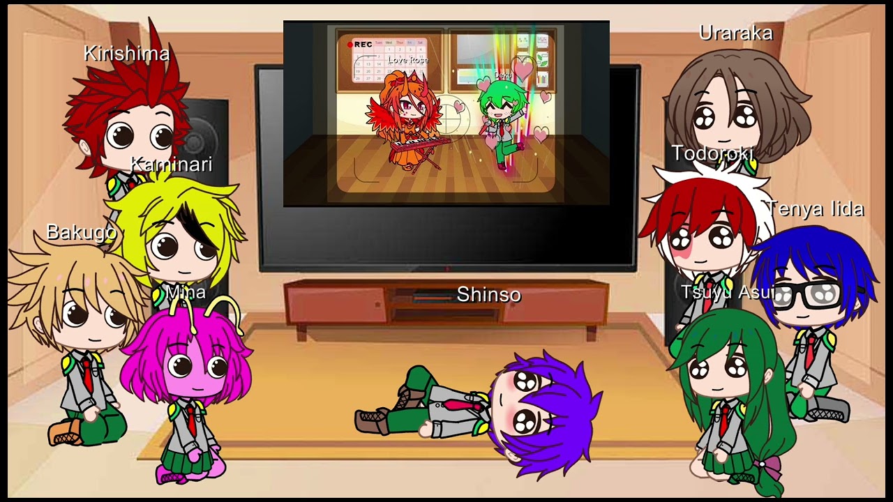 MHA Class 1A Reacts to Deku Can Sing || Read Description ||