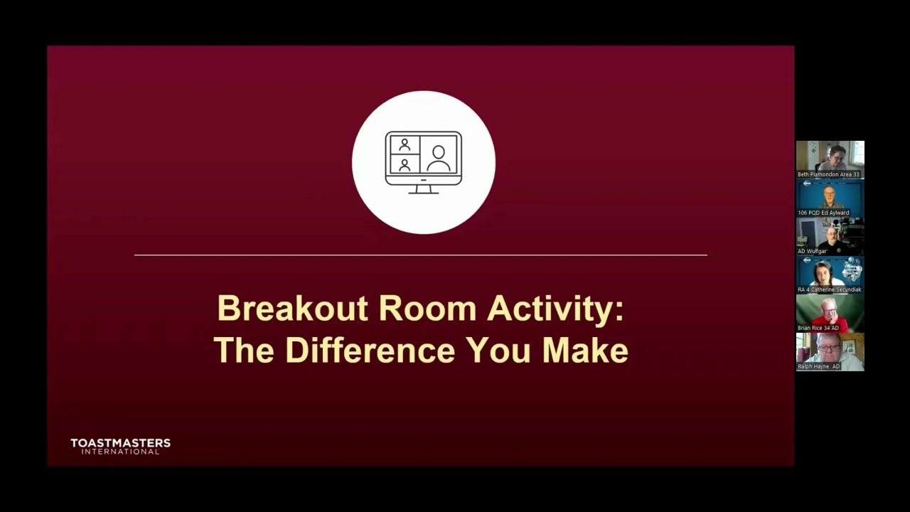 Toastmasters District 106 Area and Division Director Training
