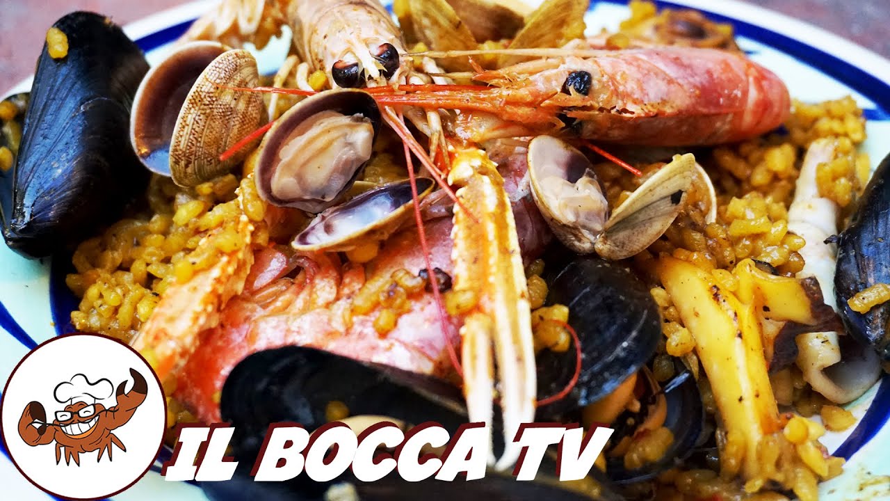 774 - Paella de marisco originale valenciana, e poi una damigiana!! (paella valenciana di mare)