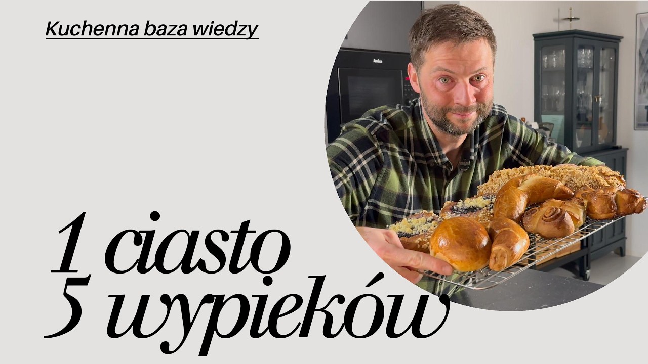 Sekret słodkiego ciasta drożdżowego – jedna proporcja, wiele wypieków | Kuchenna baza wiedzy.