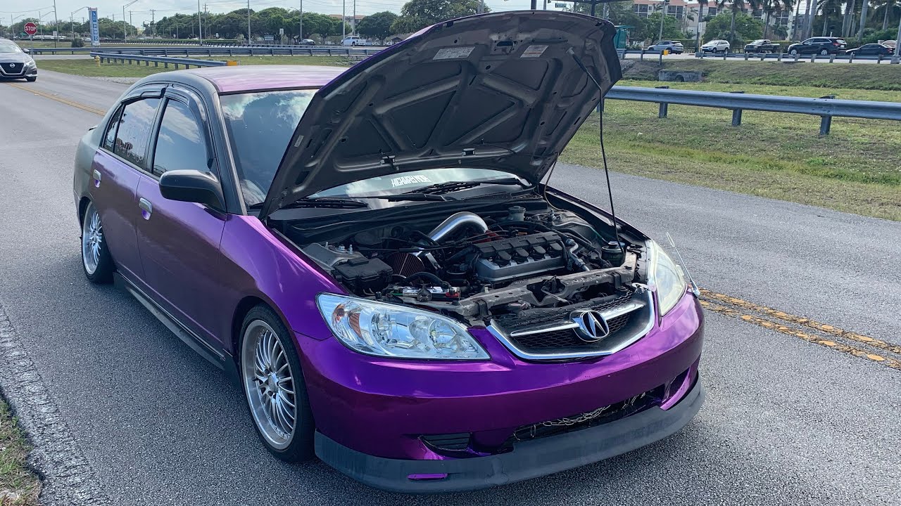 Мой Honda Civic 7-го поколения 2004 года выпуска &ndash; полный список модификаций и затраты после 3 ле...