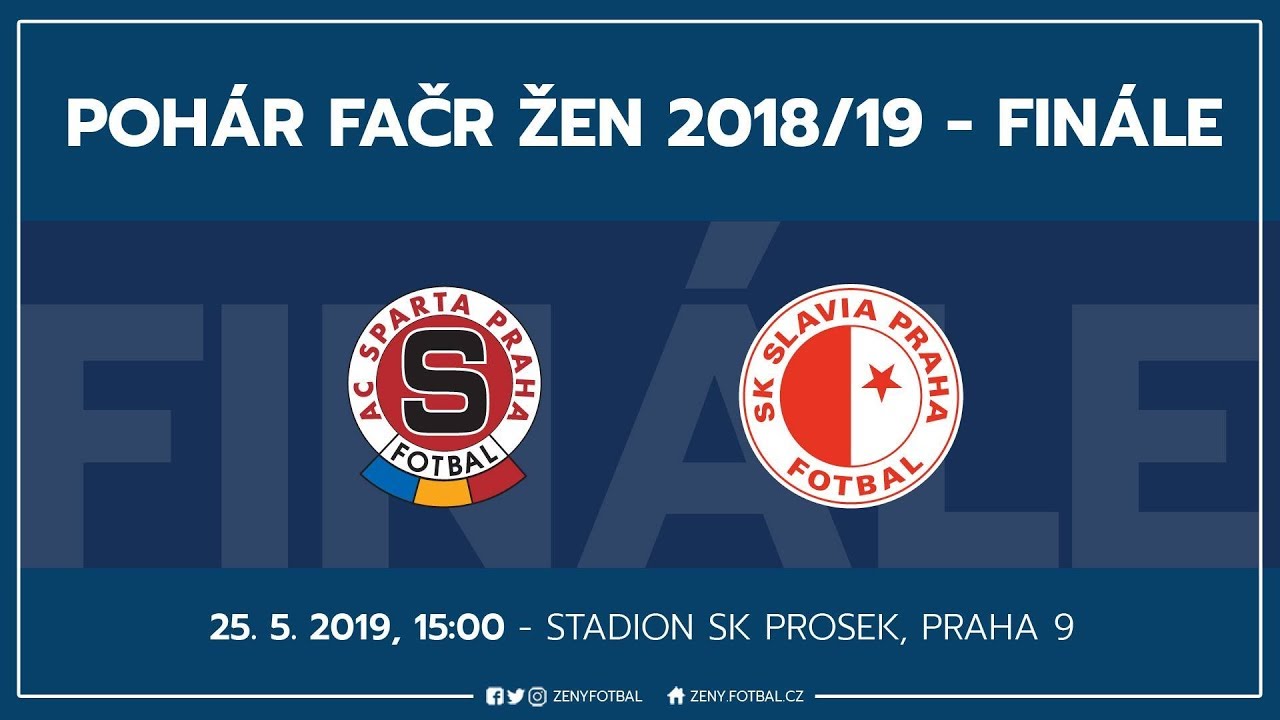 Sparta - Slavia, Finále Poháru FAČR žen 2018/19