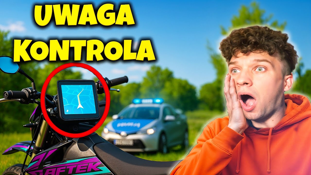 Dzięki temu uniknę KONTROLI na MOTOCYKLU 😱