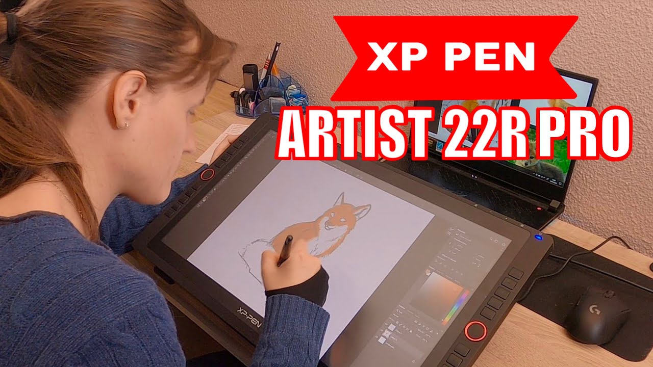 XP pen Artist 22R pro : unboxing + test