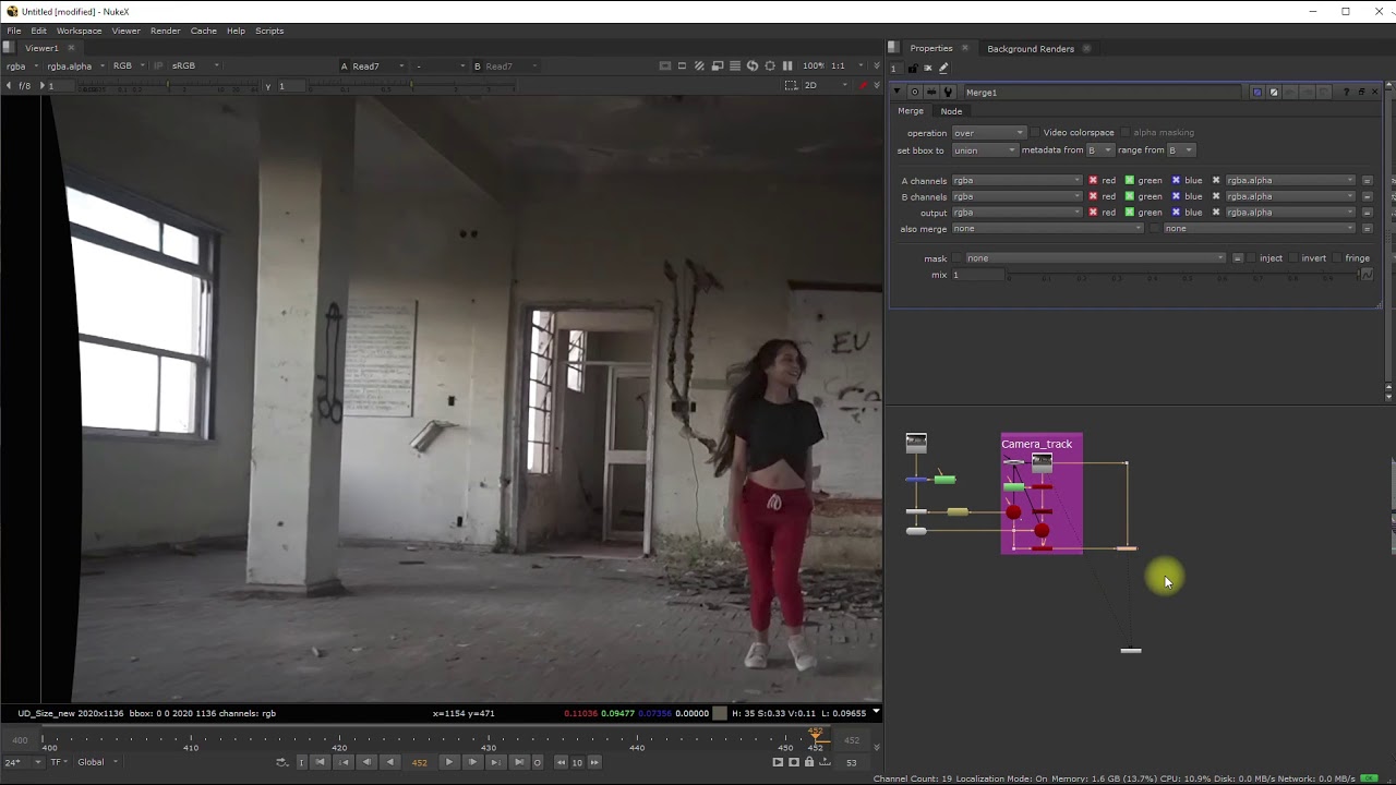 paint in nuke || Clean up using projection in nuke ||  prep techniques in nukex_Class#06