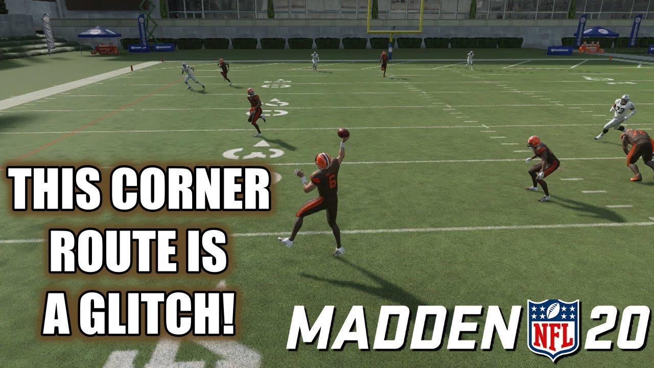 BEST STOCK CORNER ROUTE IN MADDEN 20! THIS GLITCH ROUTE KILLS EVERY DEFENSE, BLITZ & COVERAGE! TIPS