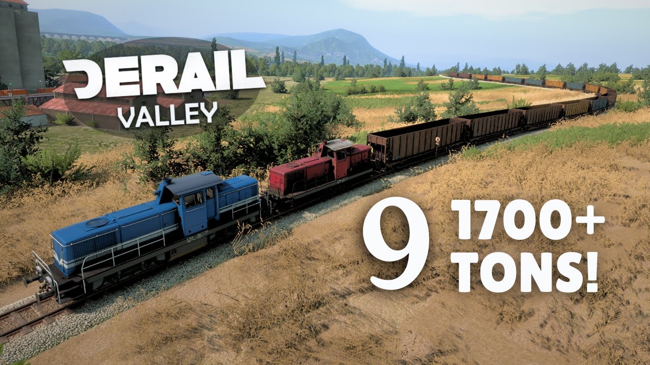 Exceeding Locomotive Weight Limits (with a Triple Header) - Derail Valley Realistic Career Mode - 9