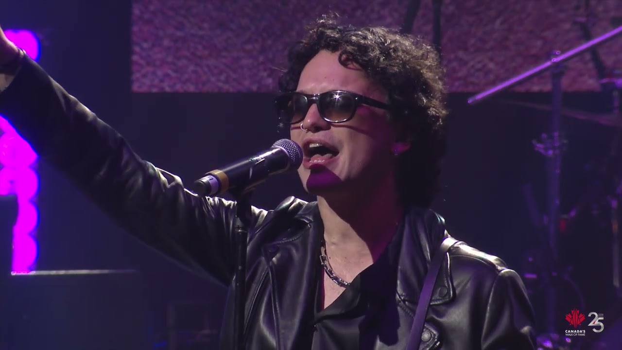Canada's Rock of Fame - Charlie Edward Performs Spaceship Superstar by PRISM