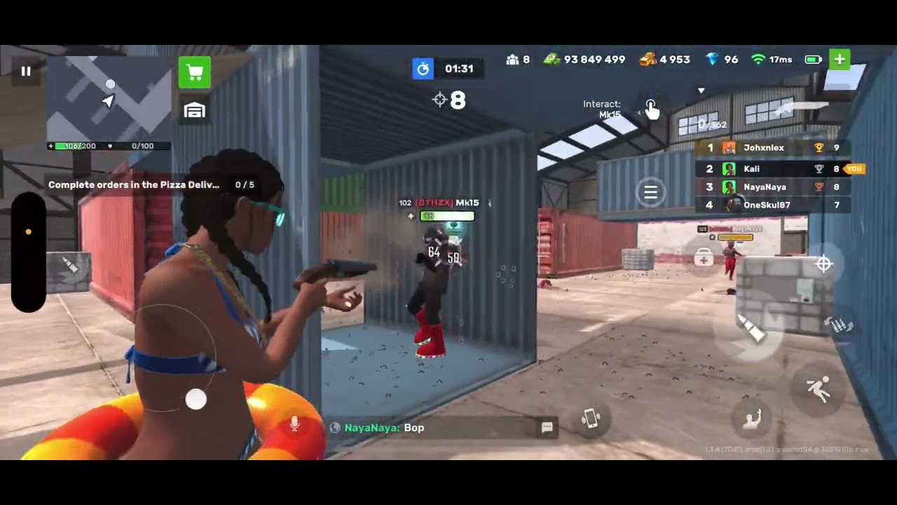 Flex City - GUNFIGHT - WIN #flexcity #flexcityviceonline #gamergirl