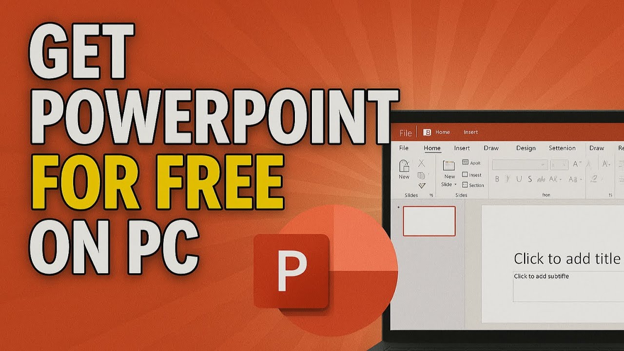 How To Get Microsoft PowerPoint Free On PC/Laptop