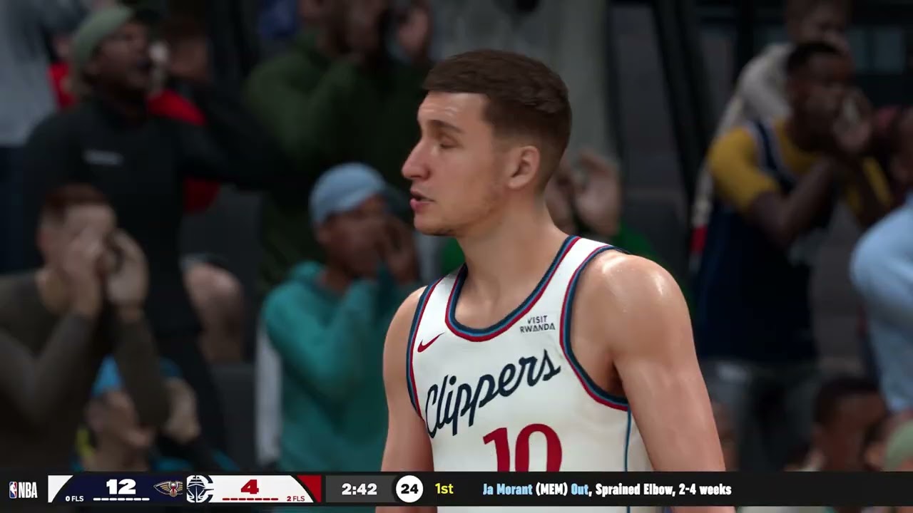NBA 2K26 Gameplay: New Orleans Pelicans vs Los Angeles Clippers - (Xbox Series X) [4K60FPS]