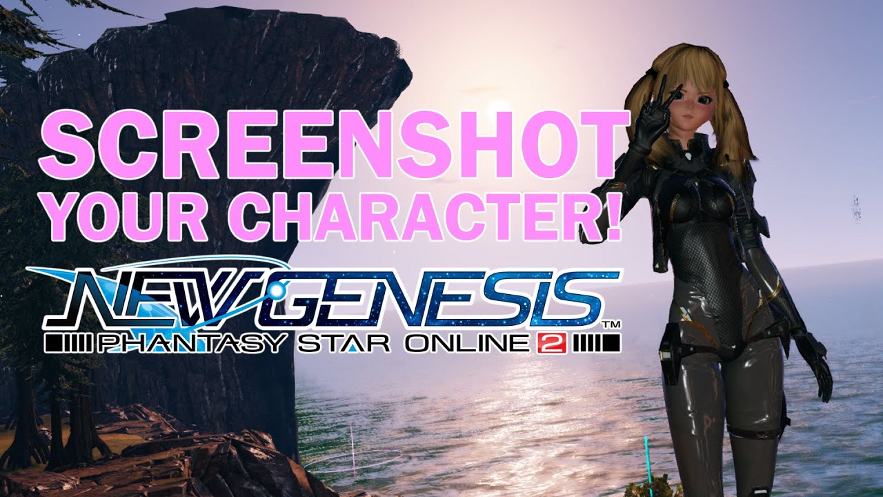 Basic Screenshot Tutorial | PSO2:NGS