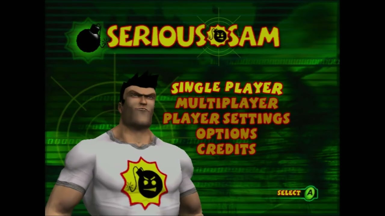 11「Karnak」Serious Sam Encounter Collection - real OG XBOX - RetroTink4k