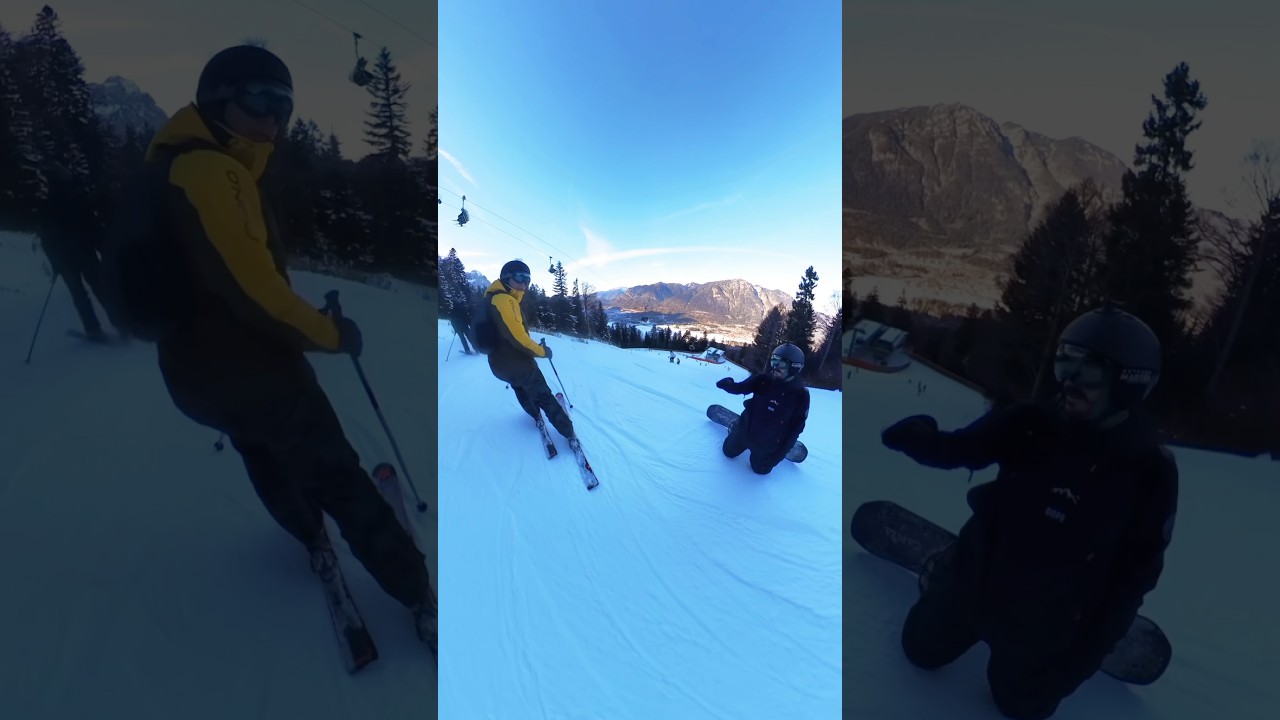 How NOT to ride a steep pist ❌😋 Garmisch Classic - Olympia 🔴