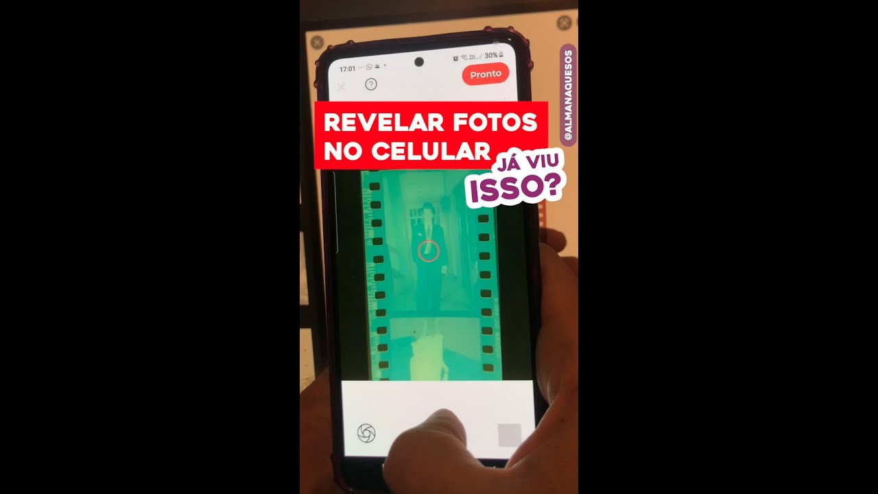 REVIEW: App que Revela Fotografia No Celular #shorts