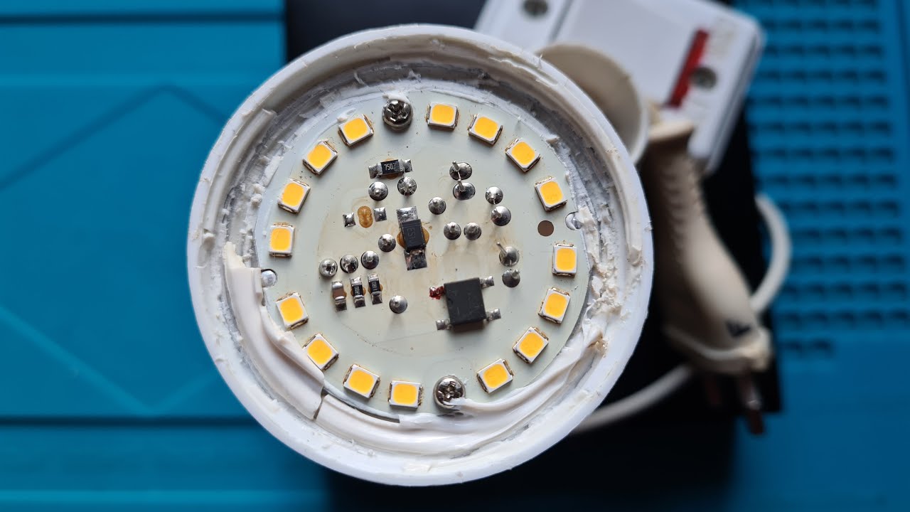 MODIFICO BOMBILLA LED de 10 a 6 VATIOS