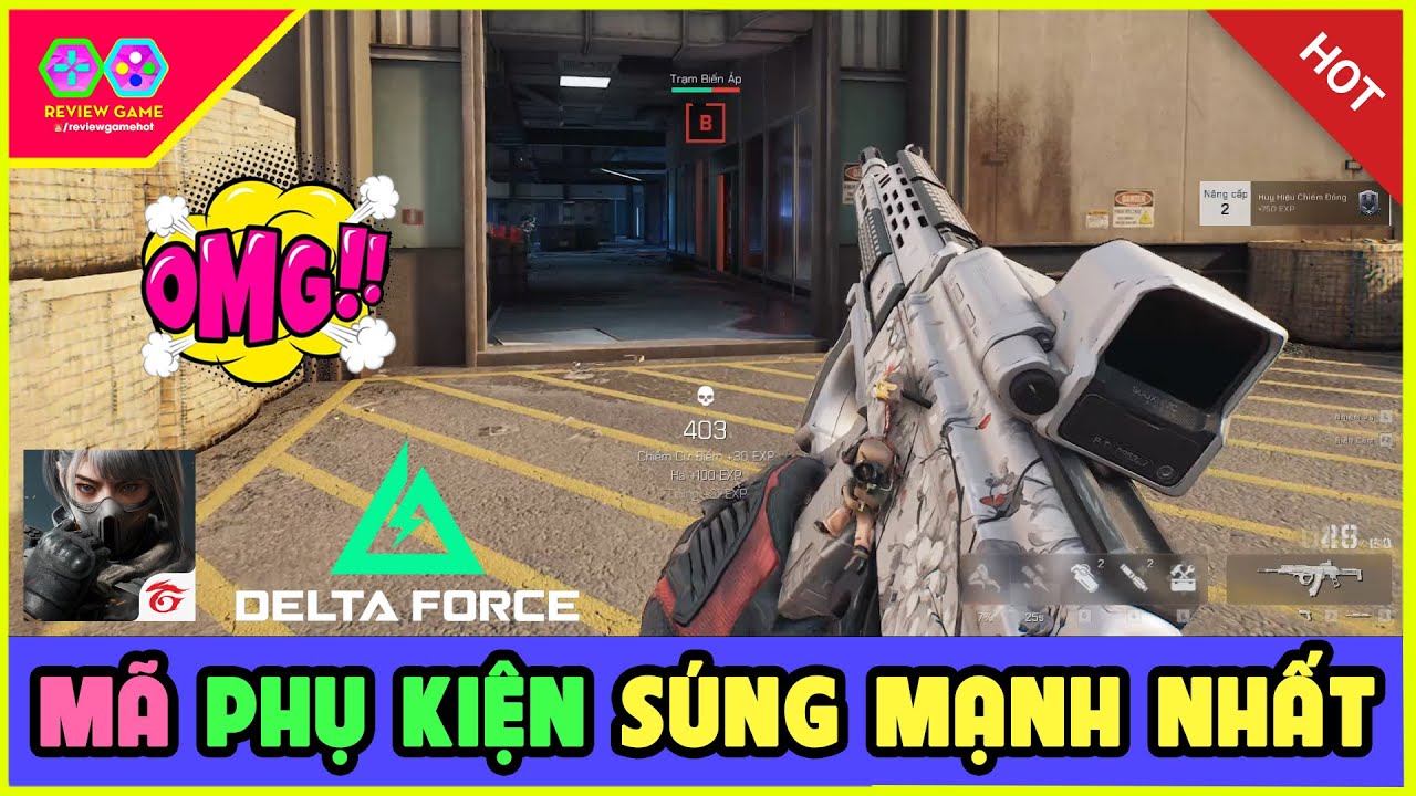 Delta Force Mobile Garena - Tặng Mã Phụ Kiện Khẩu Súng Được Cho Là Dòng Mạnh Nhất Game Hiện Tại AK12