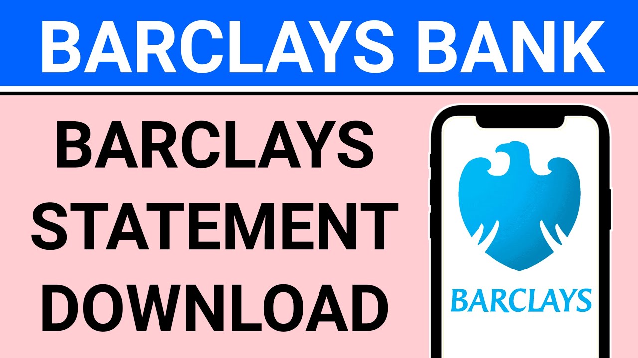 how to download barclays bank statement from app | barclays bank statement download | csv | pdf