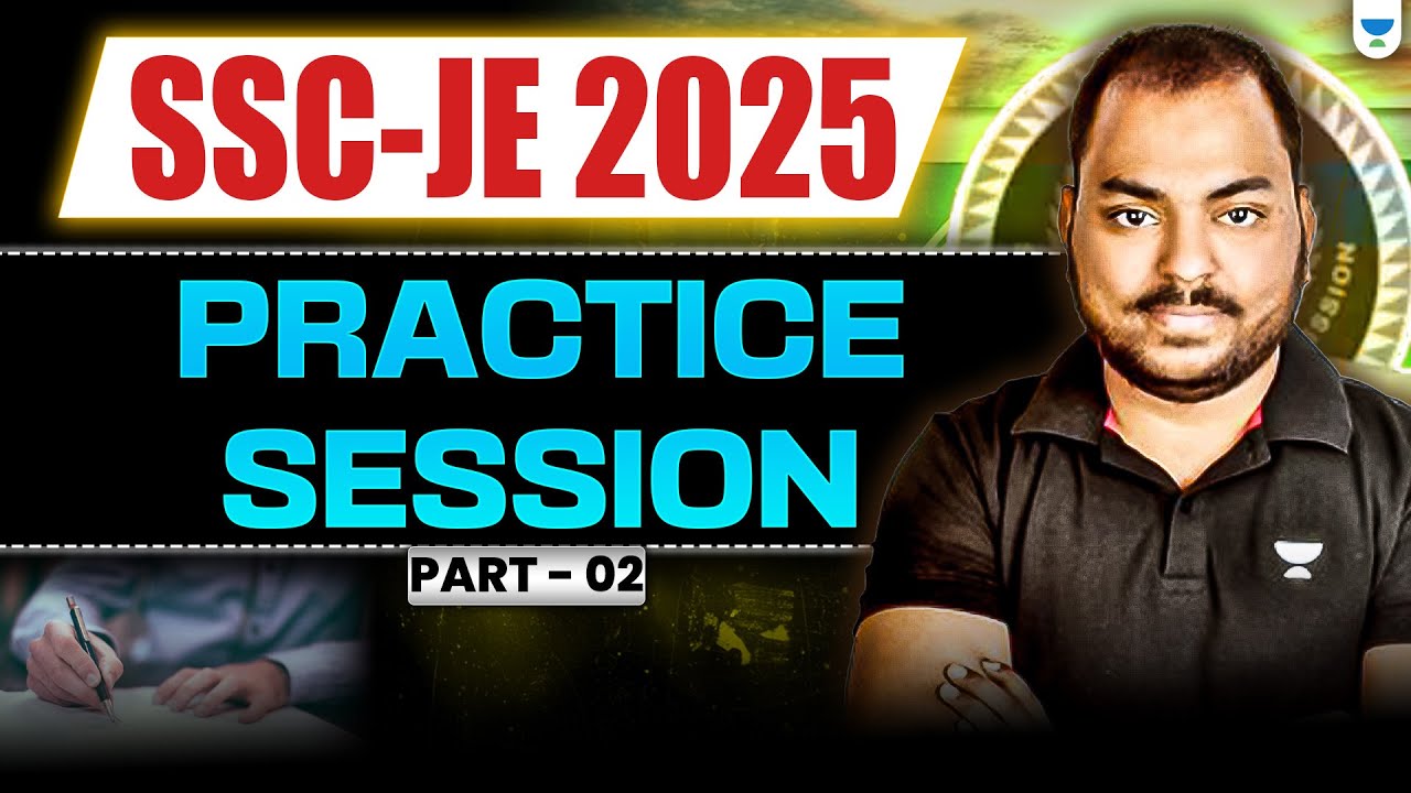 Practice Session for SSC-JE/ ISRO /JE / BEL JE | Learn with PYQs | Yogesh Khushwaha