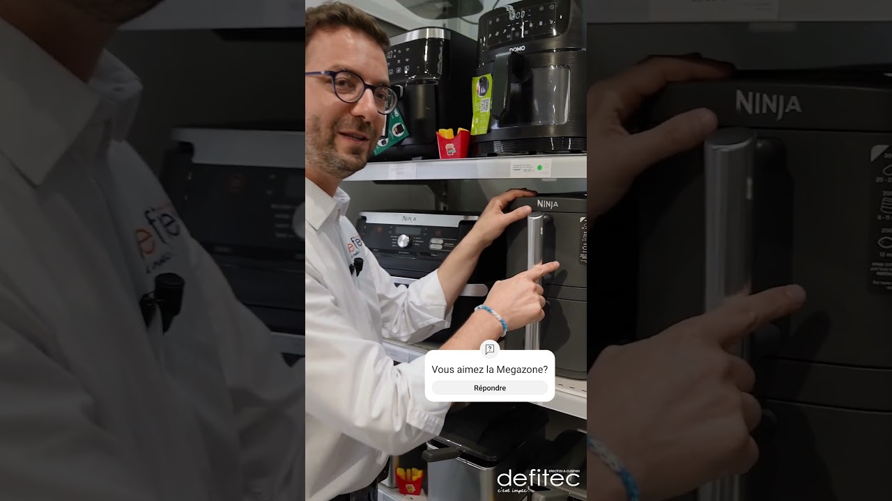 Vous connaissez la nouvelle Airfryer Ninja Megazone ?  #cuisine #airfryer #defitec