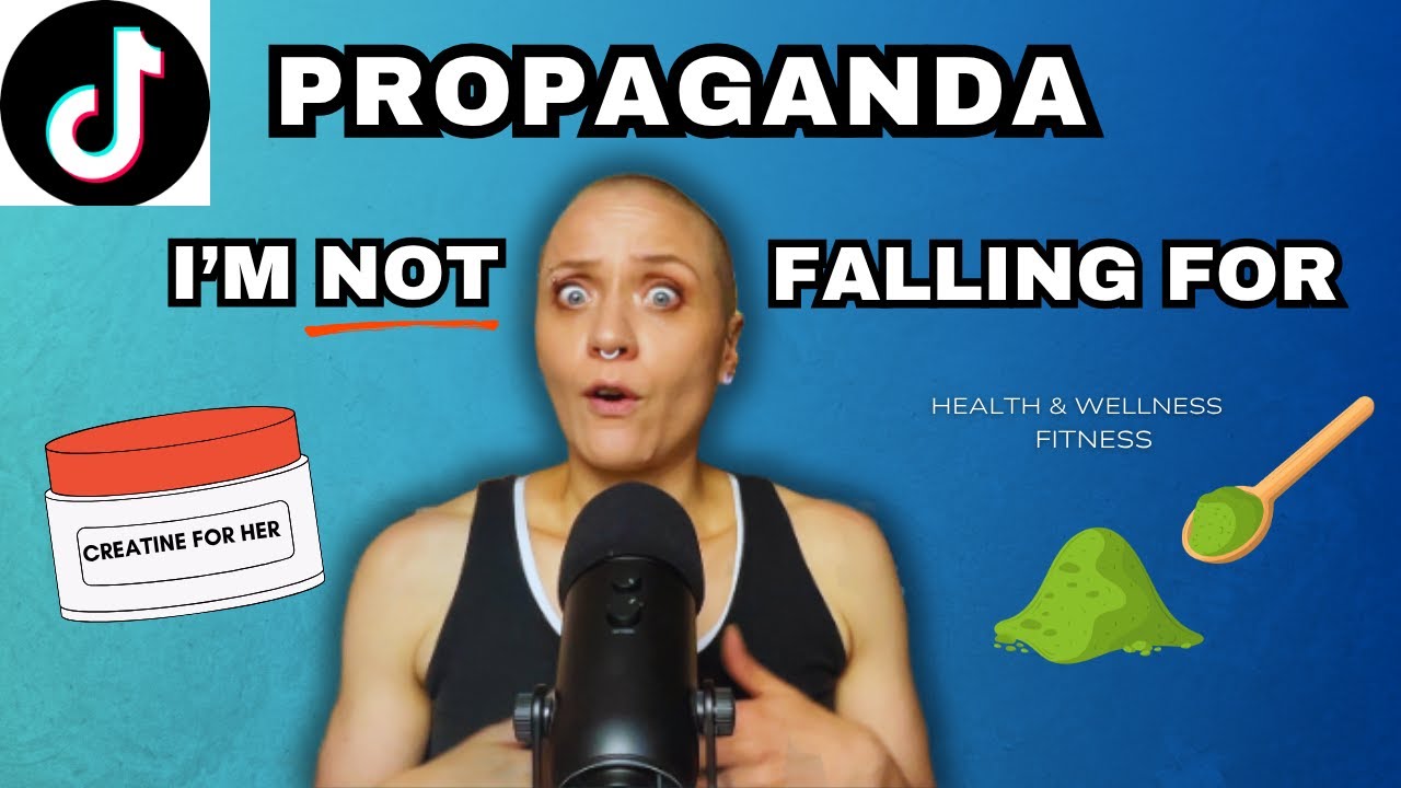 propaganda i'm not falling for...health, wellness, and fitness trends!