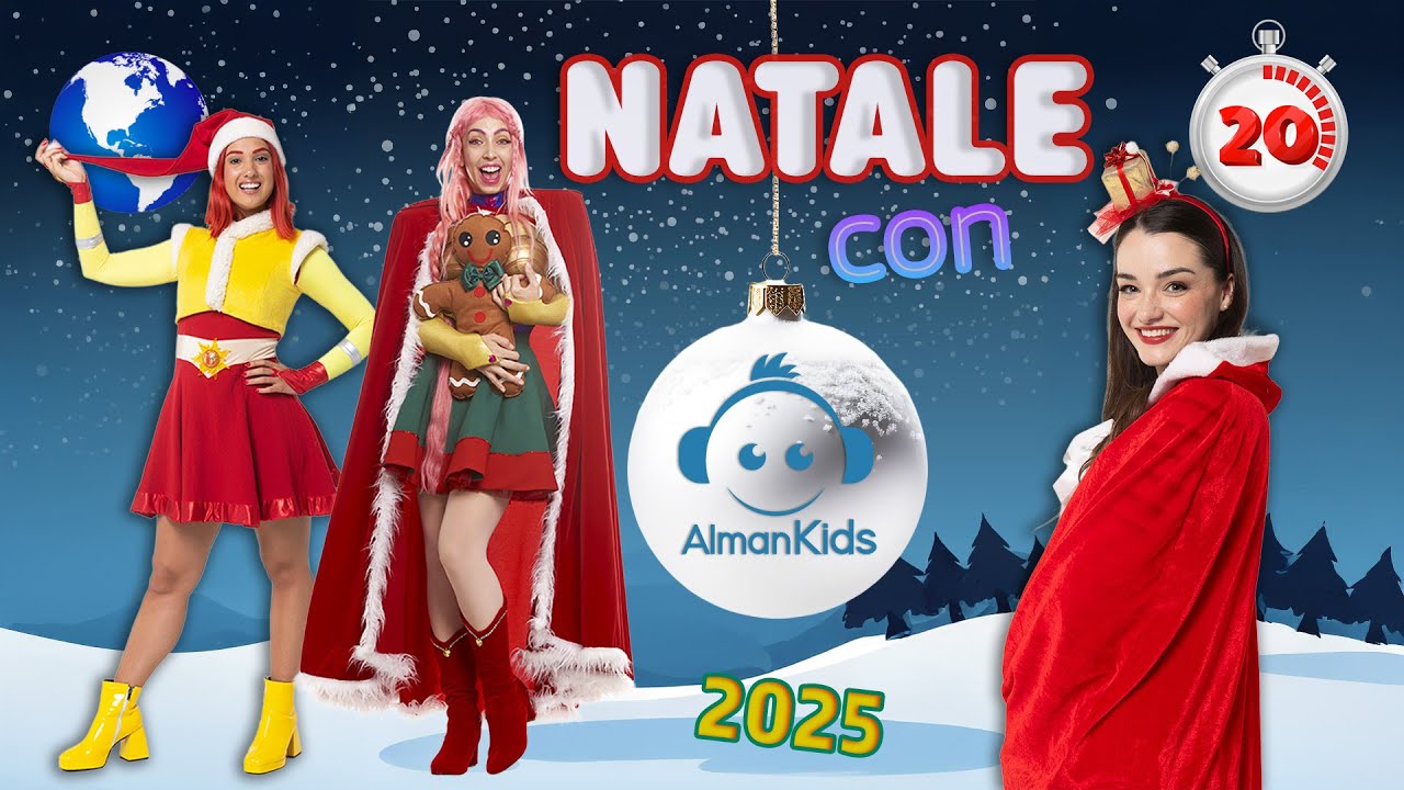 NATALE con ALMAN KIDS 🎁 2025 ⛄️🤗