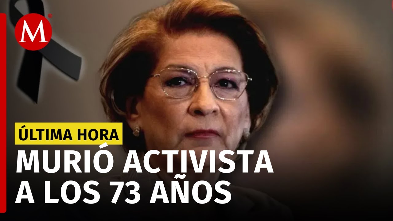 Fallece Isabel Miranda de Wallace, activista y l&iacute;der de Alto al Secuestro