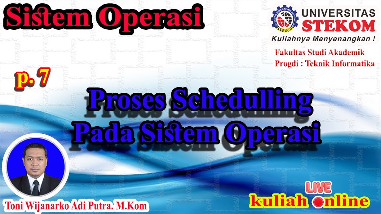 Proses Schedulling Pada Sistem Operasi