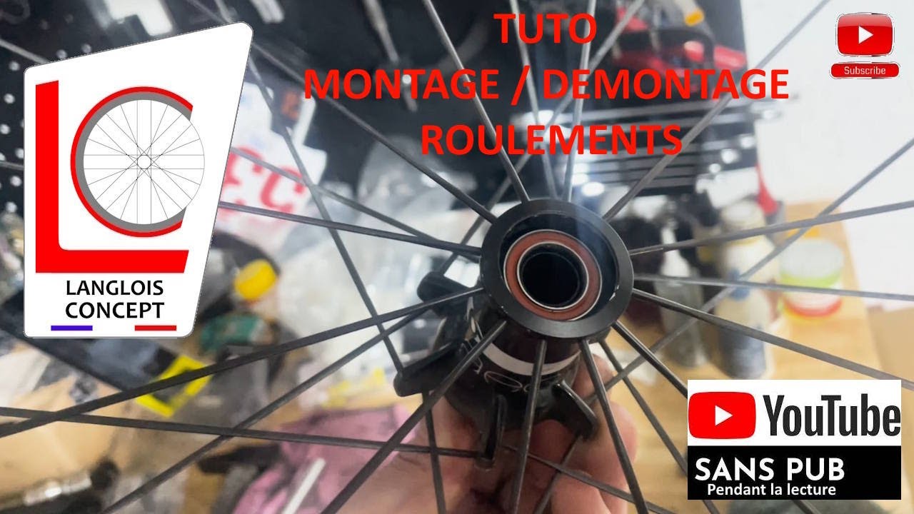 Tuto montage roulement sur moyeu à Ratchet