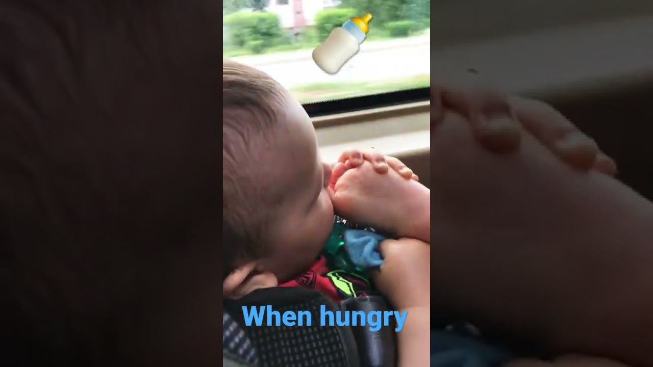 When hungry 