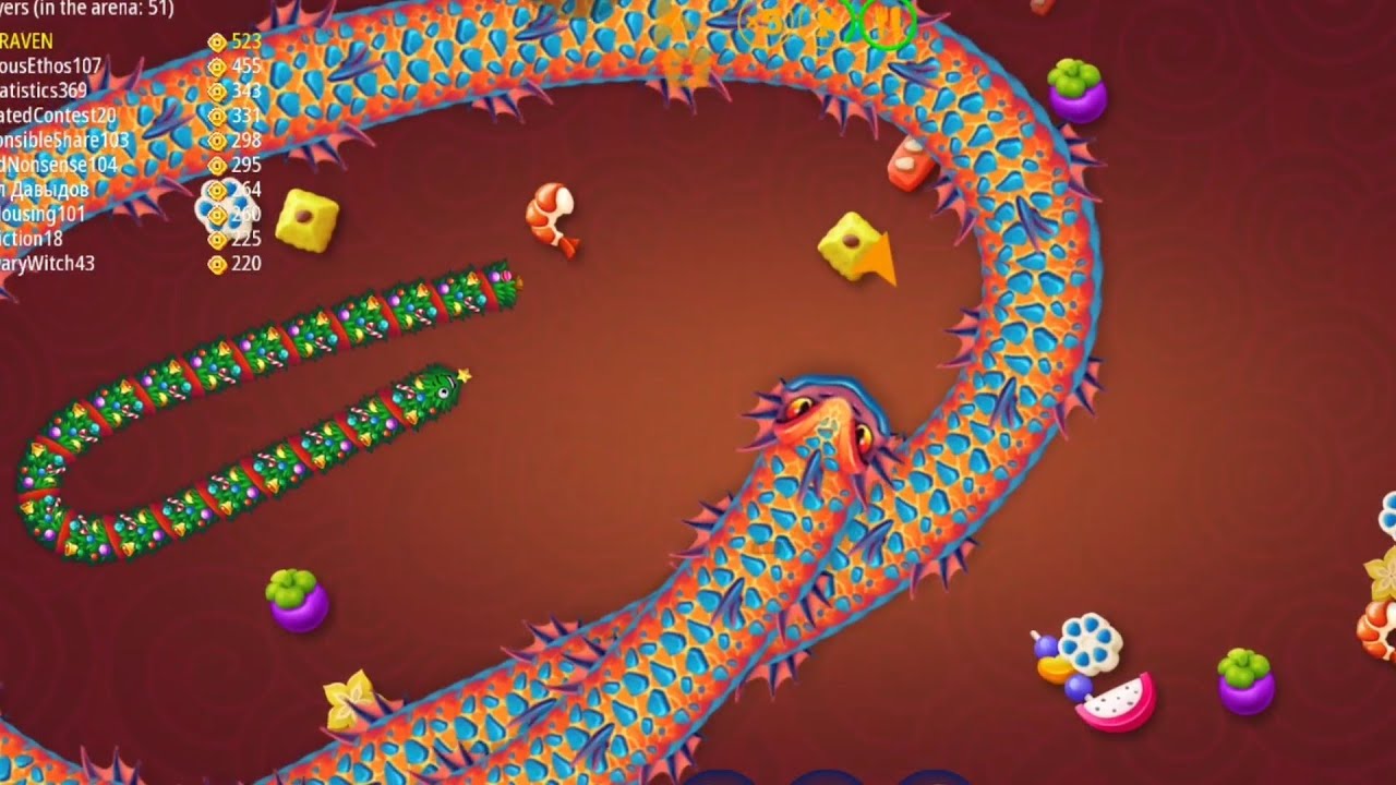 1.31🐉 Just Unlocked the Beautiful Salamandra Worm in Worms Zone Chinese New Year Event!