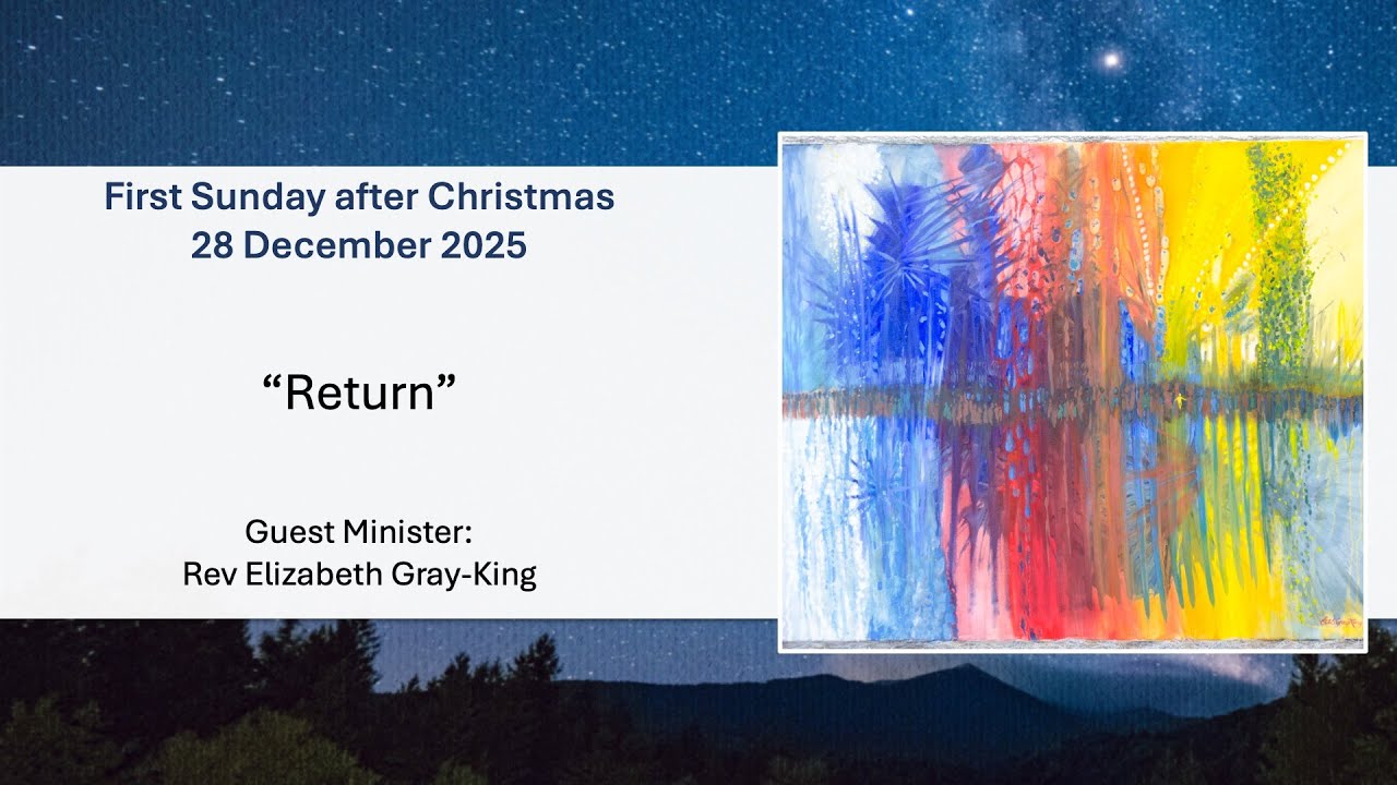 1st Sunday after Christmas – Online Church Service