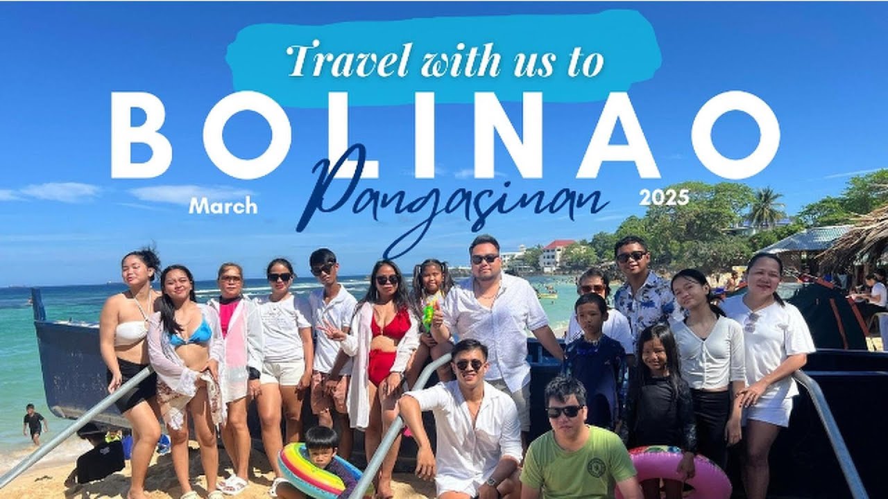 BOLINAO, PANGASINAN 2025 | Patar White Beach | First time back in the Philippines | Family Vlog