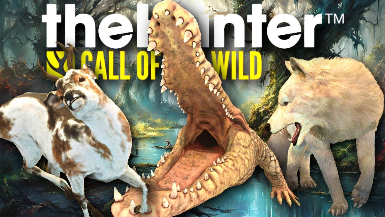 FINALLY AN ALBINO CROCODILE! Finding INSANE RARES Hunting Multiplayer! | Call of the Wild