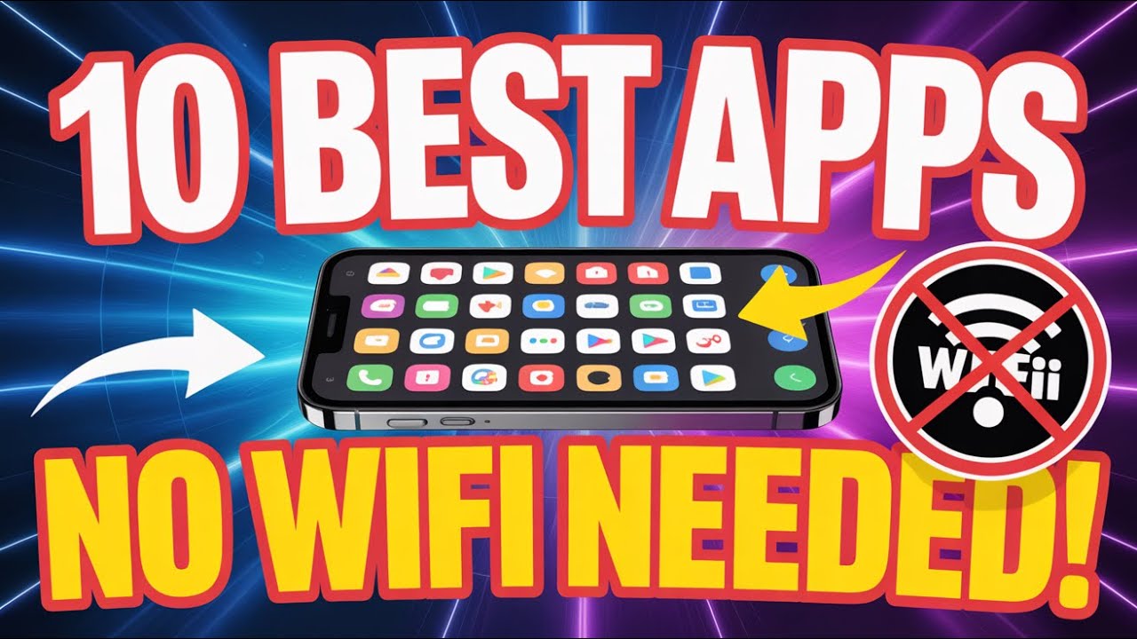 10 Best Apps That Work Without WiFi