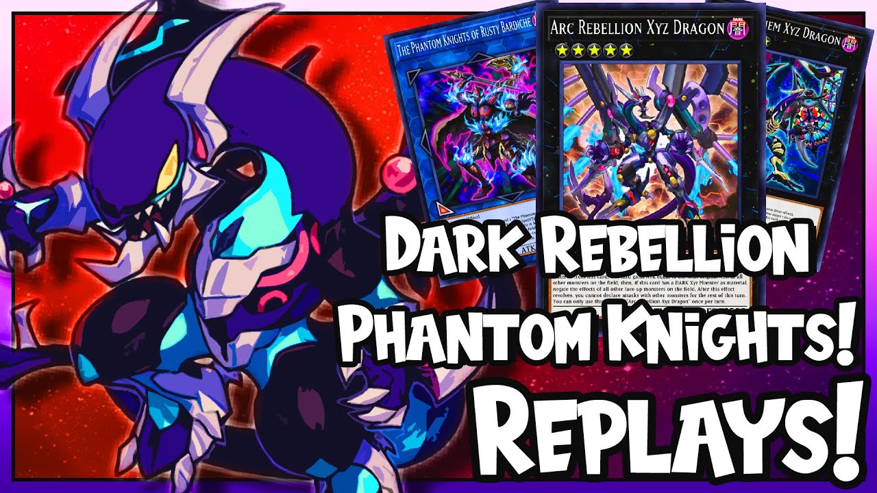 Dark Rebellion Phantom Knights! - Yu-Gi-Oh! Master Duel Platinum Rank Replays! (More Meta Info)