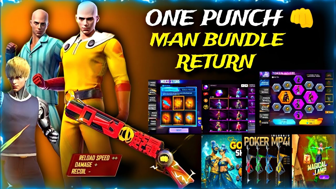 Tonight Update 100 % Confirm & One Punch Bundle Return | Free Fire New Up Coming Events In Pakistan🤗