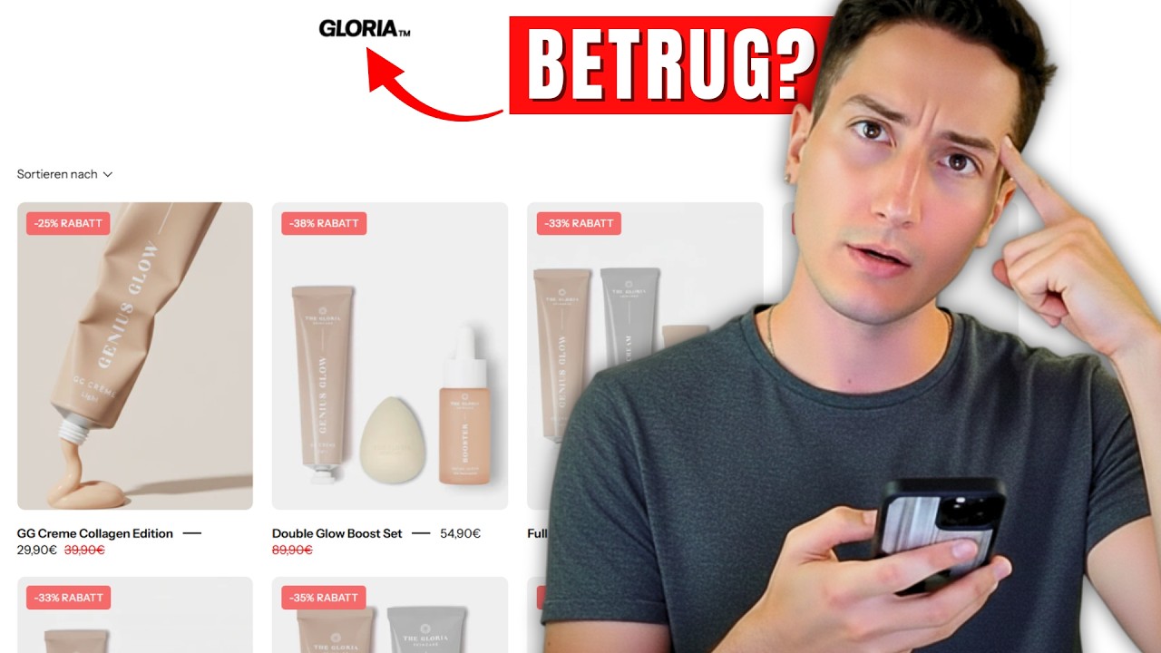 Gloriaskincare.de im Test – Seriös oder Abzocke?