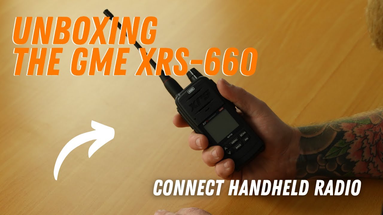UNBOXING the GME XRS-660 Connect Handheld 5W UHF CB Radio | 4WD Gear | Anaconda Stores