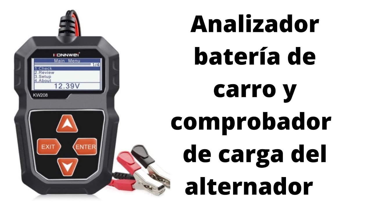 Tester de baterias konnwei KW208