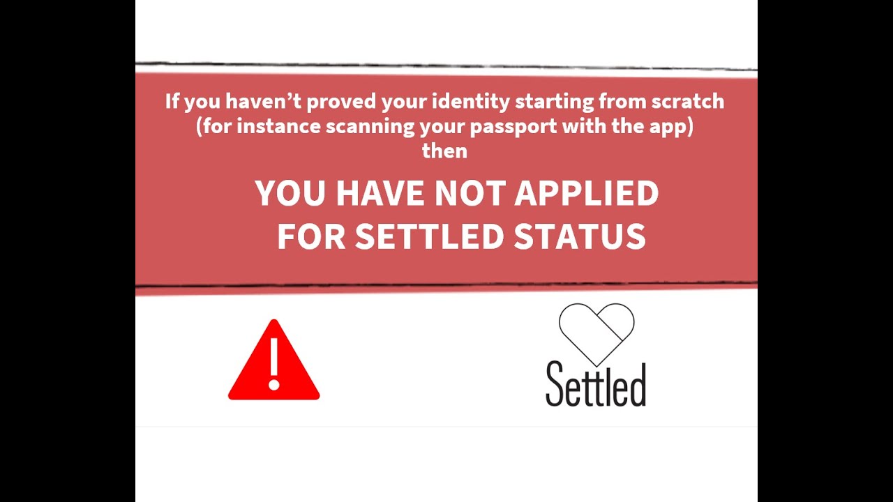 How to switch from Pre-settled Status to Settled Status