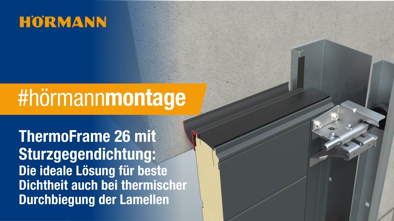 ThermoFrame 26 mit Sturzgegendichtung | Hörmann