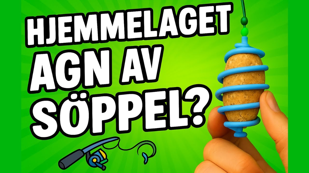 🔥 Genialt fisketriks: Hjemmelaget agn av s&oslash;ppel?! 🎣