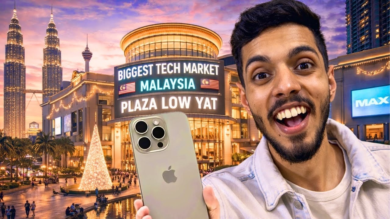 Cheapest iPhone Market in Malaysia 🇲🇾😍 | Plaza Low Yat | Biggest Tech Market📱
